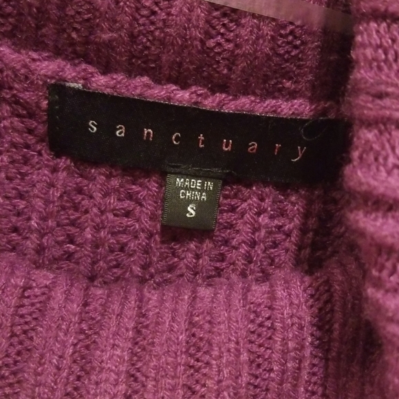 💕SANCTUARY Chunky Knit Ribbed Turtleneck Sweater - Picture 6 of 6